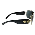 thumbnail image 3 of Versace Squared Baroque VE 2207QA Metal Unisex Square Sunglasses Gold Black 38mm Adult, 3 of 3