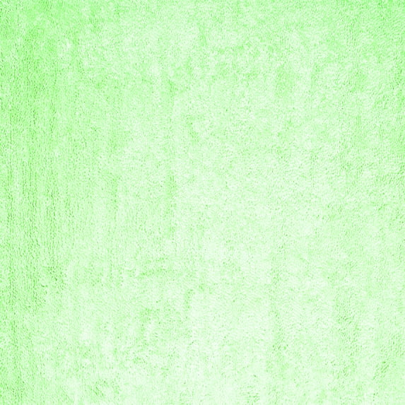 Ahgly Company Indoor Square Solid Green Modern Area Rugs, 6' Square