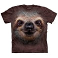 thumbnail image 1 of Sloth Face Apparel T-Shirt - Brown, 1 of 2