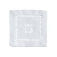 thumbnail image 5 of Saro Lifestyle Classic Hemstitch with Embroidered Border Dinner Napkin (Set of 12), 5 of 5