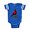 Royal Blue, variant on CafePress - Christmas Cardinal - Cute Infant Baby Football Bodysuit