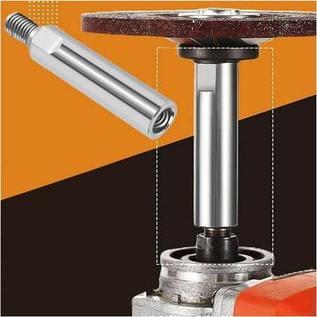 

Kihbxv Angle Grinder Extension Connecting Rod 5/8 11 Thread Angle Grinder Extension Shaft Pratical Angle Grinder Extension Connecting Rod Fits Model 100 Angle Grinders Polishers (A 3PCS)