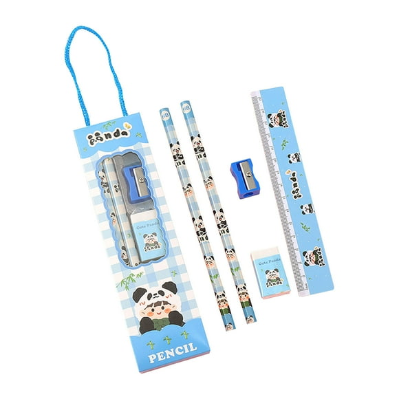 Pencil Set Student Stationery Five Piece Set Kindergarten Children's Drawing And Sketching Supplies