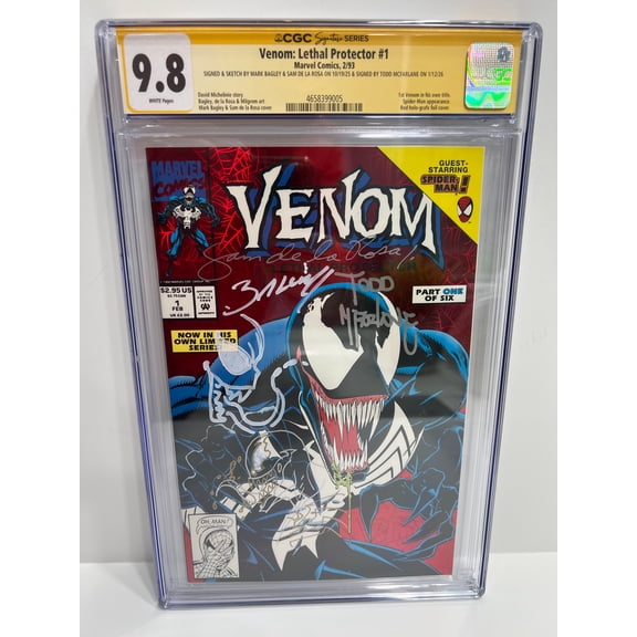 Venom: Lethal Protector #1 - CGC 9.8 Comic Book