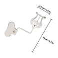 thumbnail image 2 of HORIALENCE 1Pc Silver Music Score Holder Lightweight Wear Resistant Clip for Sheet Music Fixing, 2 of 8
