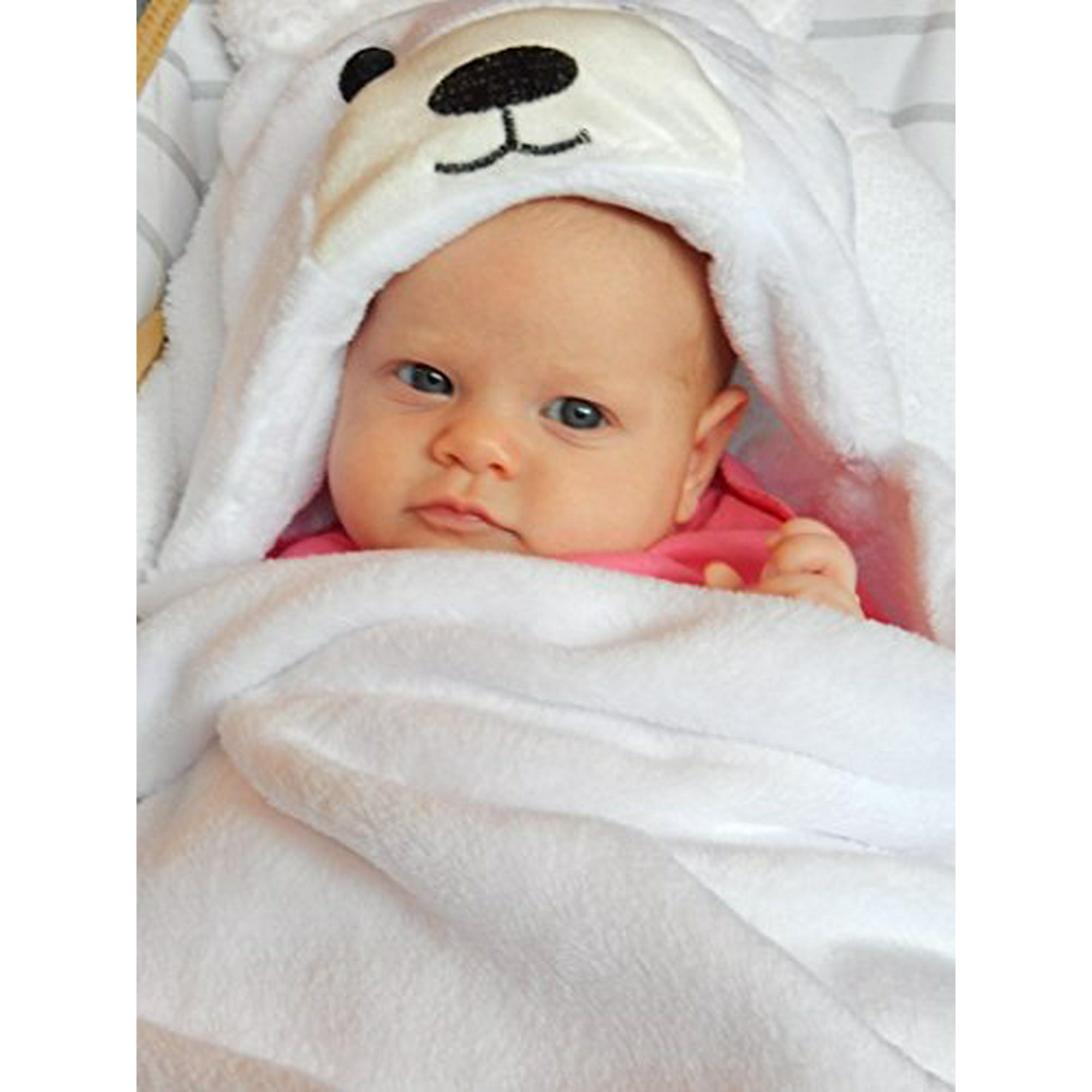 Hooded Animal Blanket Plush Security Comfy Wrap Boy Or Girl Infant Or Toddler Walmart Canada
