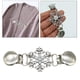 thumbnail image 5 of Suéter chal Clips Retro Hugo cardigan cuello alfileres para mujeres niñas broches con clip para chal, 5 of 9