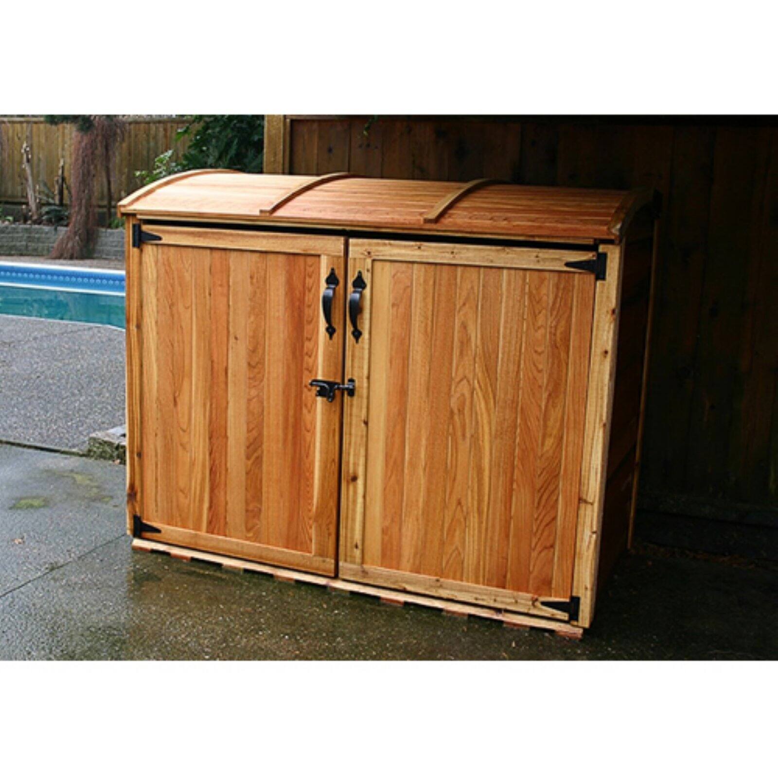 Outdoor Living Today 6 ft. x 3 ft. Oscar Waste Management Shed OSCAR63 -  The Home Depot