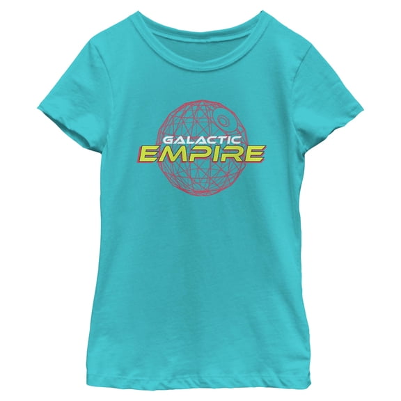 Girls Star Wars Death Star Galactic Empire T Shirt