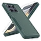 thumbnail image 1 of Funda para teléfono Motorola Edge 2025, resistente a los golpes, verde, 1 of 7