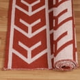 thumbnail image 5 of Superior Walvia Arrow Indoor/ Outdoor Area Rug, 3'6" x 5'6", Rust, 5 of 10