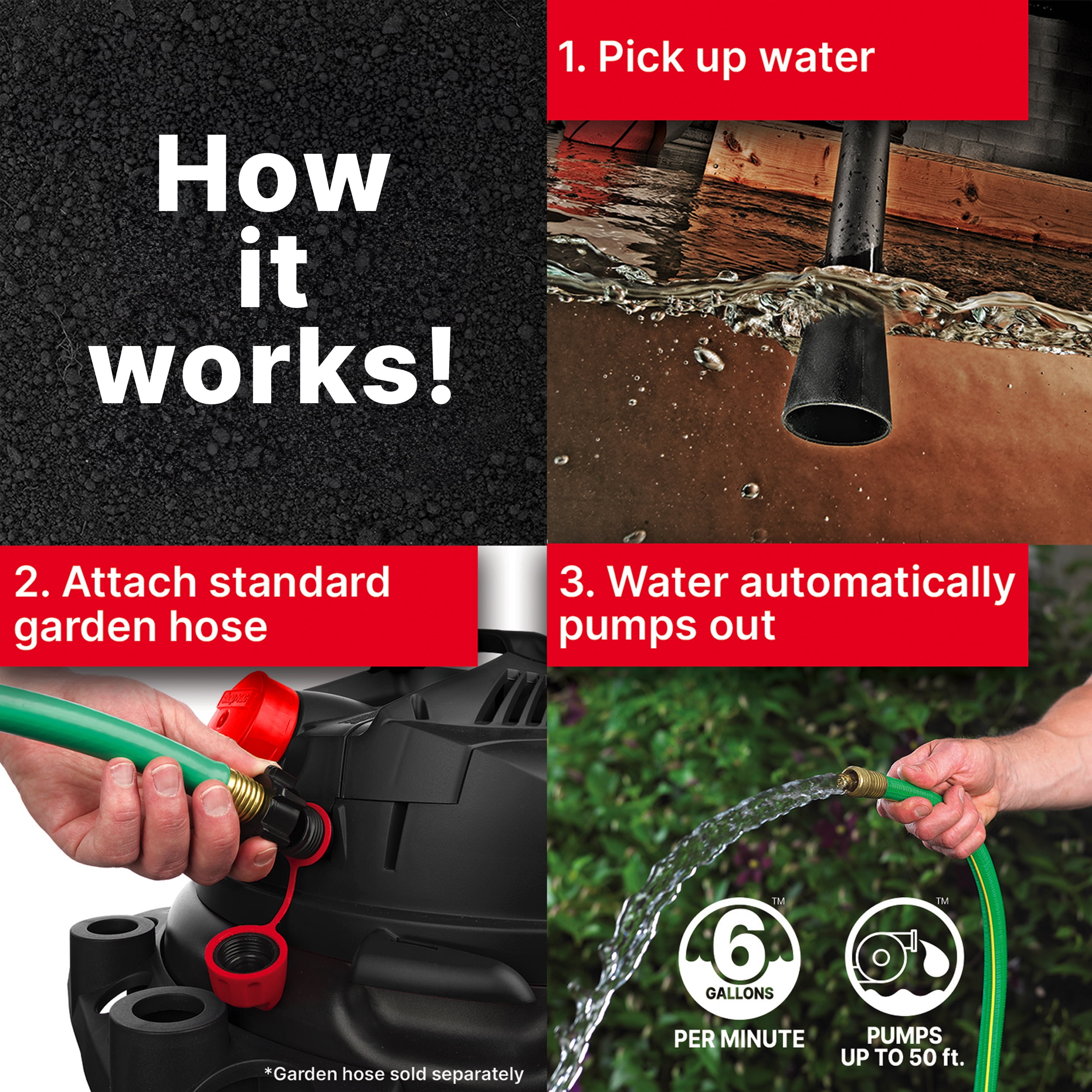 Shop-Vac 12 Gallon 5.0PHP Wet Dry Pump Vacuum