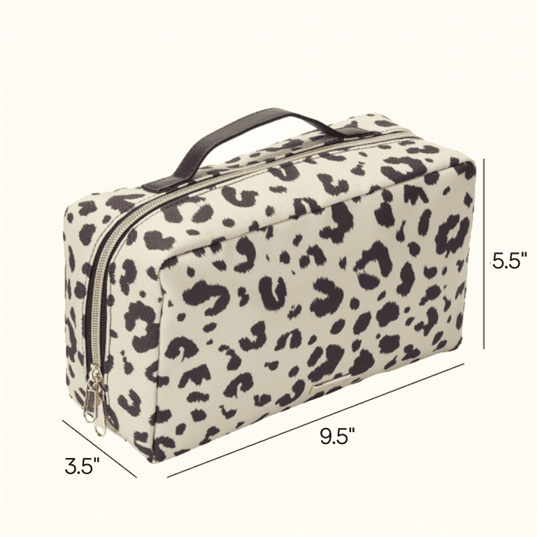 Conair Leopard Print Toiletry Kit, Travel Organizer photo 7