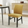 thumbnail image 4 of Roundhill Furniture Wendell Contemporary Upholstered Dining Chairs, Set of 2, 4 of 4