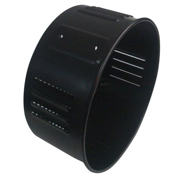 1Pc 3.5L Air Fryer Basket Food Storage Basket Cast Iron Oil Drain Basket (Black)