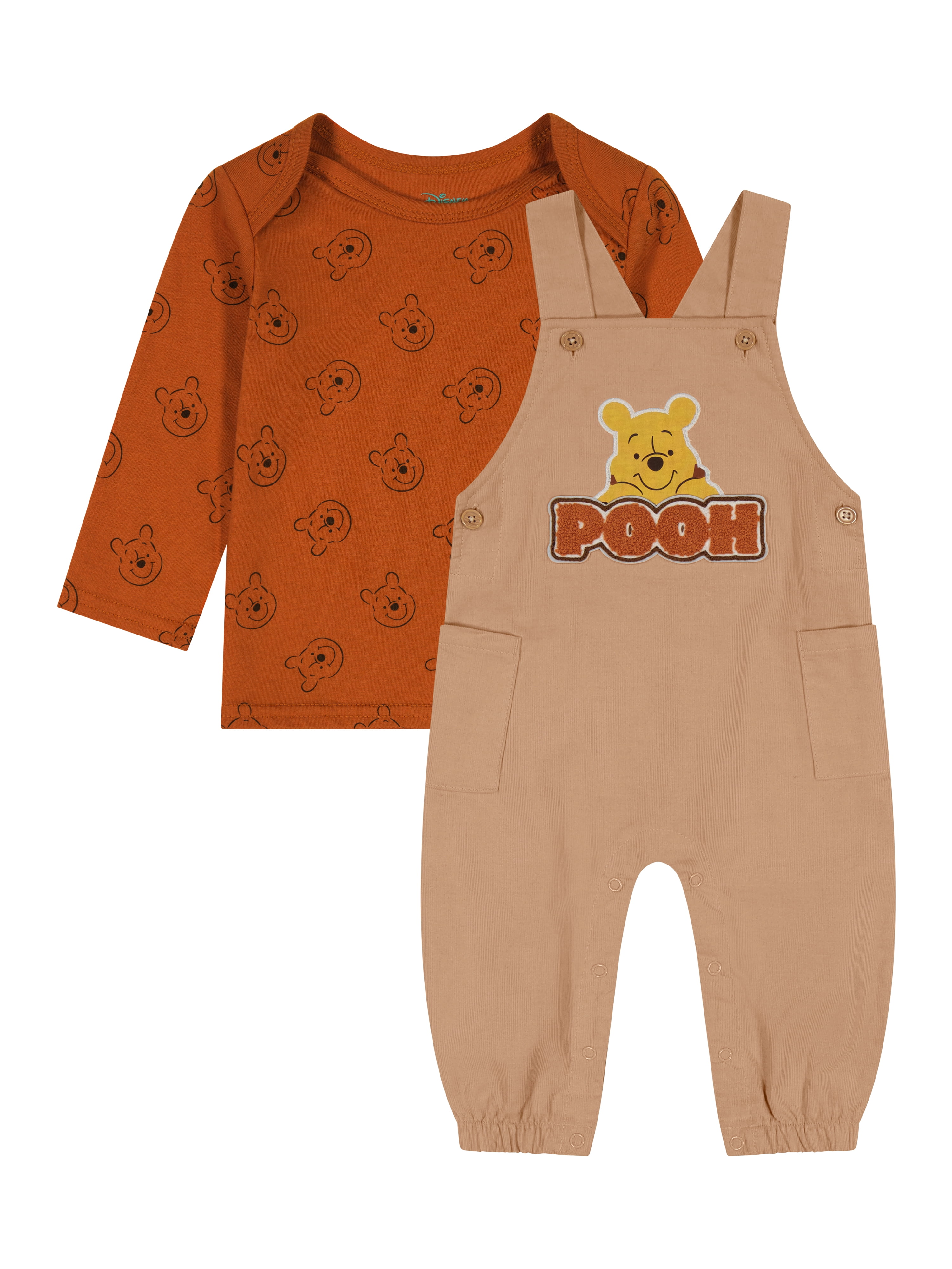 Winnie The Pooh Baby Boy Overall Set Sizes 0 3 Months 24 Months