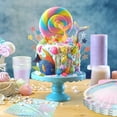 thumbnail image 3 of 144 Pcs Mermaid Party Supplies Mermaids Themed Party Decorations Under the Sea Party Tableware Includes Plates Napkins Cups Plastic Spoons Fork Knives for Baby Shower Birthday Party, 3 of 6