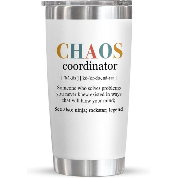 Coworker Gifts For Women, Gifts for Boss, Assistant, Teacher Appreciation, Inspiration Work Gifts For Coworkers, Christmas, Valentines Day, Birthday, Thank You Gifts, 20 Oz Stainless Steel Tumbler