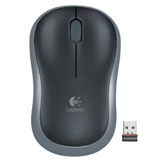 Logitech Black Silent Wireless Mouse, 2.4 GHz USB Receiver, 1000