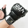 thumbnail image 1 of Ruiboury Breathable And Comfortable Boxing Gloves For Boxing Training Reliable Protection Adult -10oz Black, 1 of 6