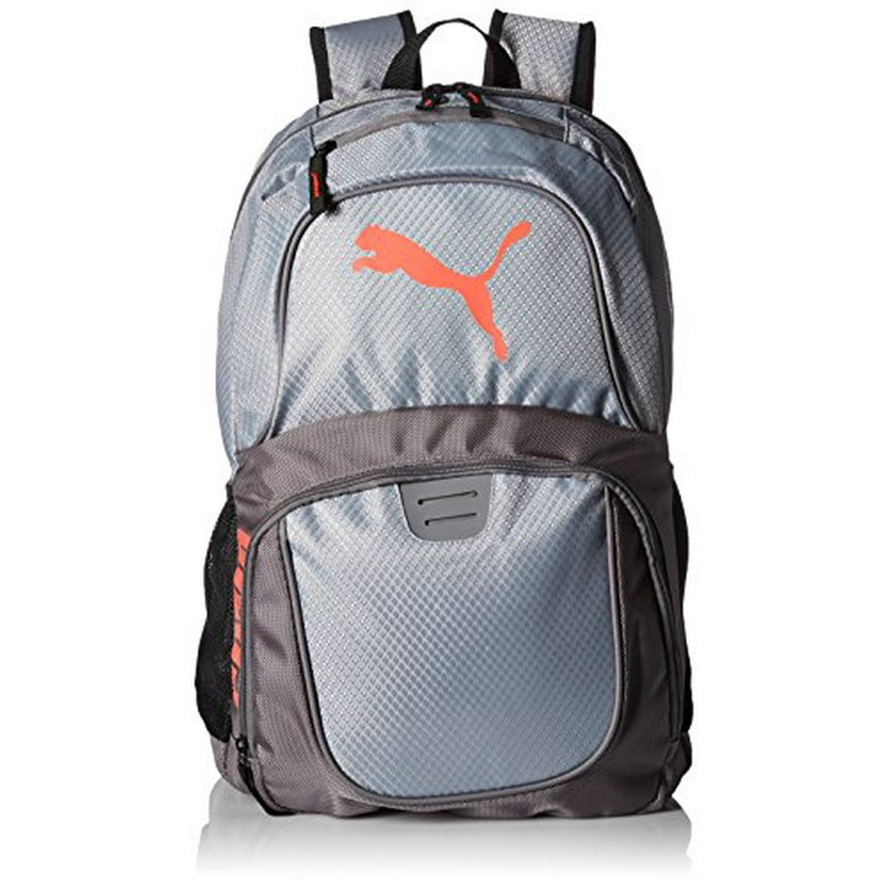 PUMA PUMA Men's Evercat Contender 3.0 Backpack, gray/coral, One Size