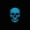 Blue Black, variant on Homewish Skull Skeleton Raven 7 Pieces Full Size Bedding Sets,Green Rose Full Size Bed in a Bag,Happy Halloween Bed Set,Black Reversible