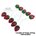 thumbnail image 3 of Red Strawberry Fruit Light String Children's Room Decoration Lamp 10LED, 3 of 8