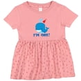 thumbnail image 3 of Inktastic Whale 1st Birthday Girls Baby Dress, 3 of 5