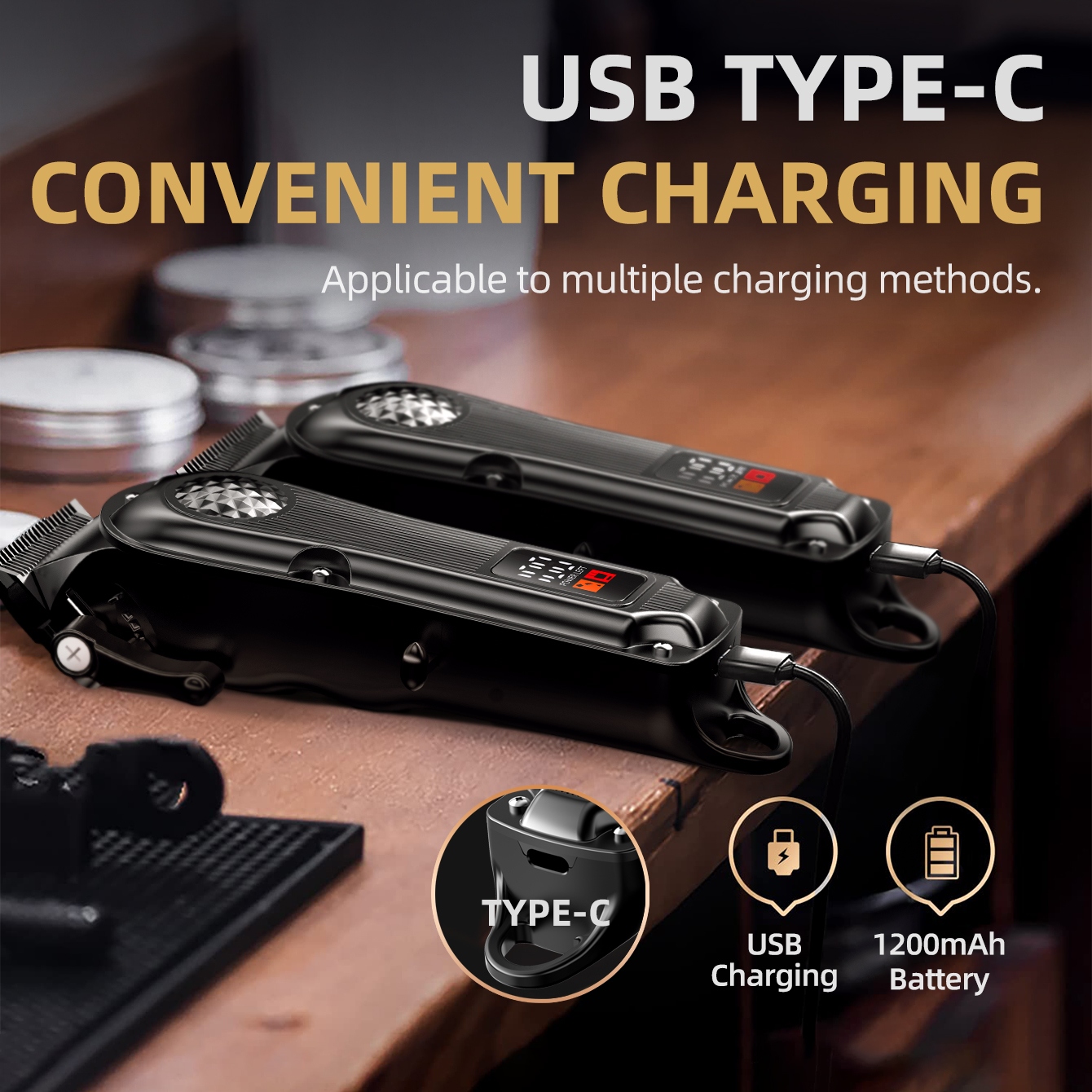 OBACRE Corded & Cordless Hair Clipper Kit photo 7