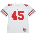 thumbnail image 2 of Men's Mitchell & Ness Archie Griffin White Ohio State Buckeyes 1975 College Vault Legacy Jersey, 2 of 7