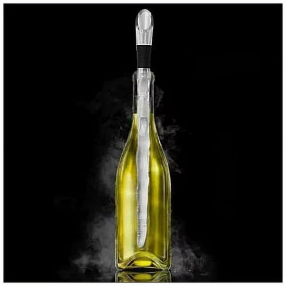 saveondeals Winecicle - The Wine Chiller Icicle Stick and built in aerator