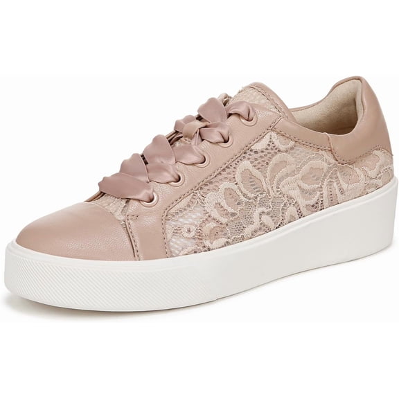 Naturalizer Women's Morrison 3.0 Lace Up Sneaker Vintage Mauve Pink 7W