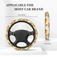 thumbnail image 5 of Balery Sunflower 5 print Steering Wheel Covers Elastic Skidproof Steering Wheel Protective Cover Case for Men Women Universal 15 Inches Cars Accessories, 5 of 8