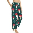 thumbnail image 2 of Xecao Amanita Mushroom Women's Straight Lounge Pajama Pants: The Epitome of Relaxed Sleepwear, 2 of 9