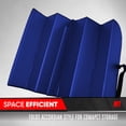 thumbnail image 6 of Motor Trend Front Windshield Sun Shade - Accordion Folding Auto Sunshade for Car Truck SUV - Blocks UV Rays Sun Visor Protector - Keeps Your Vehicle Cool - 58 x 24 Inch (Blue), 6 of 8