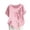 Pink, variant on Scyoekwg Womens Tops Trendy Casual Round Neck Button Eyelet Shirts Summer Lightweight Solid Color Comfy Comfy Loose Short Sleeve T Shirts Blouses (Light Blue,XL)