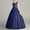 Navy, variant on Flowers Girls Tulle Lace Princess Dress Sleeveless Dresses Long Prom Dance Formal Performance Hosting Maxi Dress