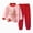 boy outfits-Pink, variant on TOWED22 Baby Toddler Boy Fall Winter Set 2Pcs Long Sleeve Printed Round Neck T-Shirt Elastic Waist Pants Soft Warm Outfits Clothes(Green,4-5 Y)