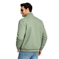 thumbnail image 6 of GrmtClth Men Casual Stand Collar Solid Color Sports Jacket Lightweight All Match Windproof Overcoat for Spring Autumn Daily Wear Green S, 6 of 7