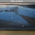 thumbnail image 6 of Ambesonne Yellowstone Place Mats Set of 4, Lake Forest Nature, Standard Size, Blue Orange, 6 of 6