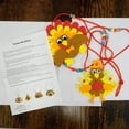 thumbnail image 2 of 4E's Novelty Thanksgiving Necklace Crafts For Kids Bulk – 12 Pack DIY Turkey Necklace Craft for Kids With 4 Styles Great Thanksgiving Favors for Kids, 2 of 8