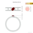 thumbnail image 4 of ANGARA Natural Tilted Marquise Ruby Parallel Split Shank Ring in 14K White Gold for Women (Size-5x2.5mm) | July Birthstone, Birthday, Anniversary, Jewelry Gift for Women | Natural Ruby Ring, 4 of 9