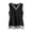Black, variant on Tops for Women V Neck Sleeveless Cable Knit Blouses Summer Casual Loose Fitting Sweater Tops
