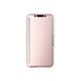 thumbnail image 3 of Moshi StealthCover Folio Case for iPhone X, Champagne Pink, 3 of 6
