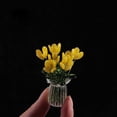 thumbnail image 6 of Glass Flower, Handmade Blown Glass Small Floral Bouquet, Simulation Arrangement Ornament, Fresh Decor for Home, Desk, Office, Gift & Tabletop Use, 6 of 7