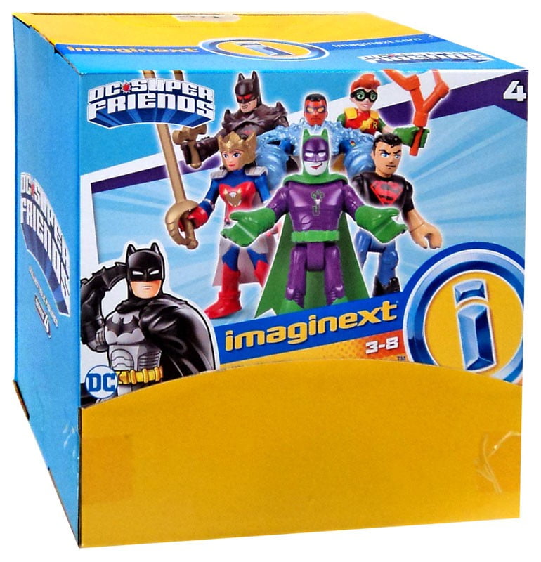 Fisher Price Imaginext Series 4 Collectible Figures Mystery Pack LOT OF 4 PACKS 