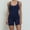 Navy, variant on Shorts for Women Bodycon Sexy Basic Overalls Shorts Unitard Women 2025 Trendy Womens Solid Slim Workout Yoga Jumpsuits Rompers