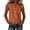 Orange, variant on WHEANG Womens Summer Tops Solid Sleeveless Deep V Neck Tie Strap Tank Tops for Women Lightweight Loose Elegant Summer Blouses for Daily Commute Vacation Casual Wear S Khaki