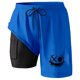 thumbnail image 3 of WILLBEST Pantalones Cortos Deportivos para Hombre, para Exteriores, de Verano, para Fitness, Correr, Baloncesto, Estampados de Un Cuarto, 3 of 3