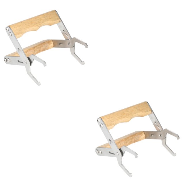 2 piezas de herramientas de apicultura, pinzas para marco de colmena, elevadores, agarres de captura, cajas de nidos, herramientas de apicultura, pinzas para caja de nidos, soporte para marco,